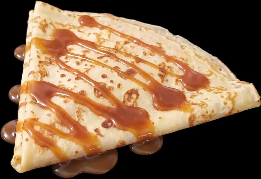 Crêpe Caramel beurre salé ou Nutella